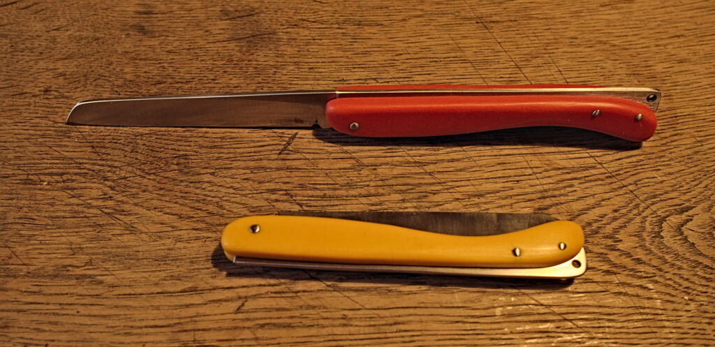 Couteaux SG007 orange et jaune